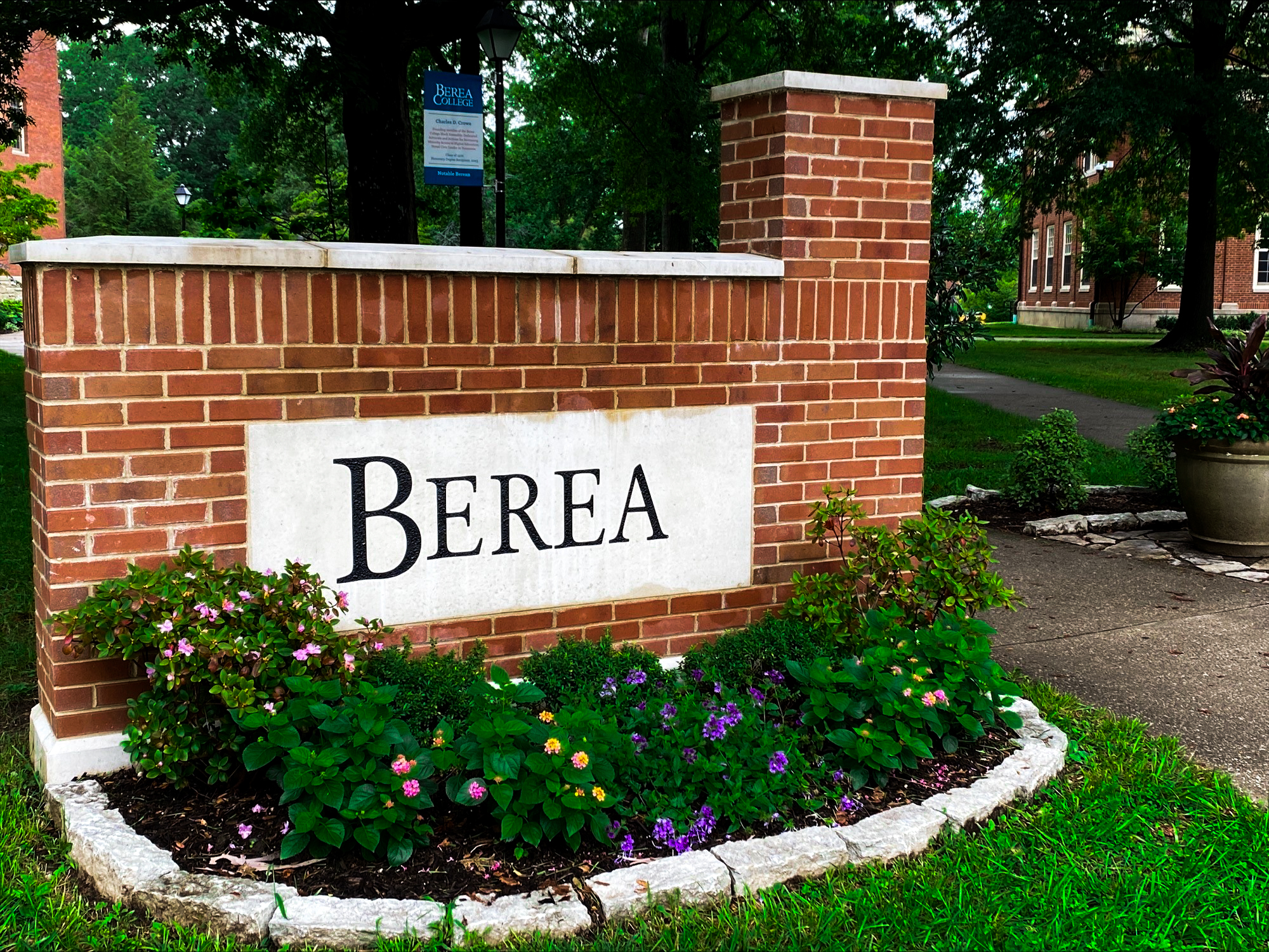 Berea College sign 