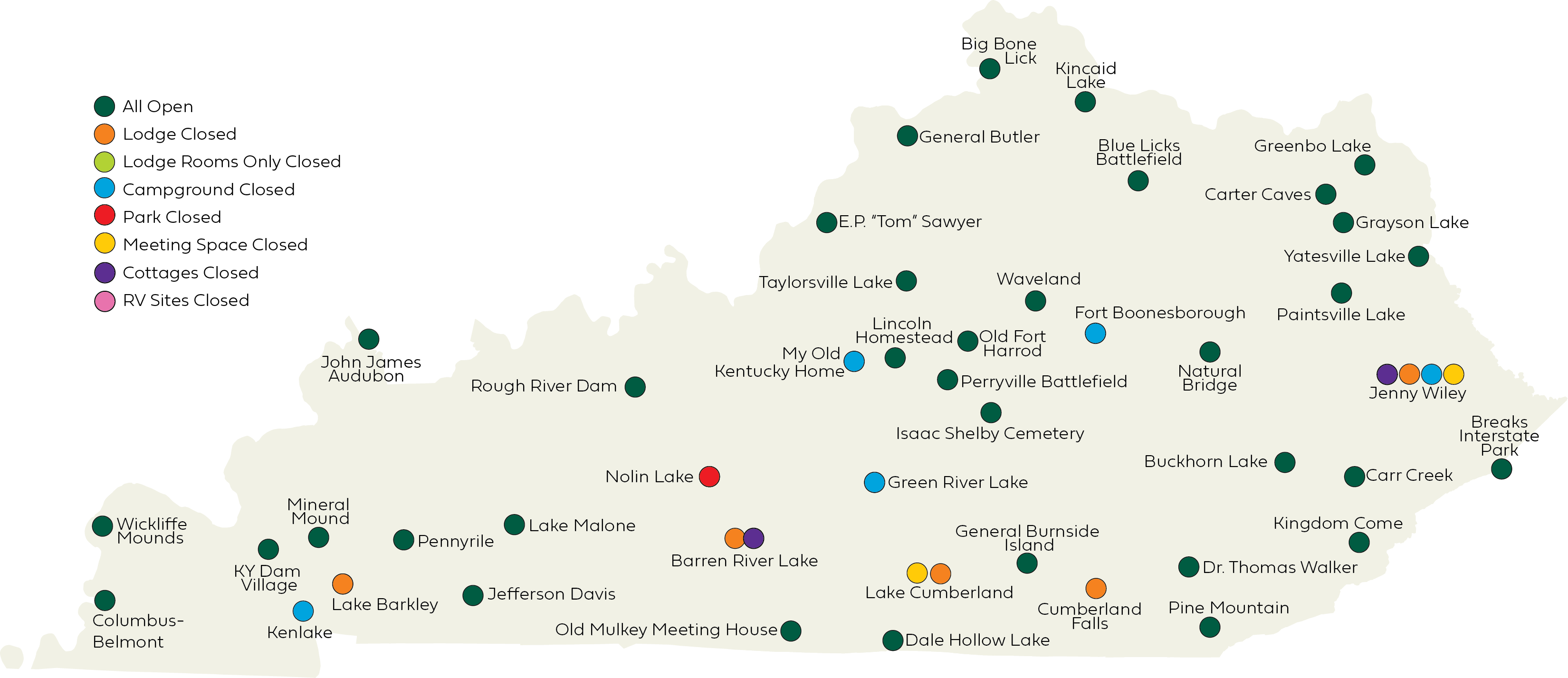 Parks Map updates 71526
